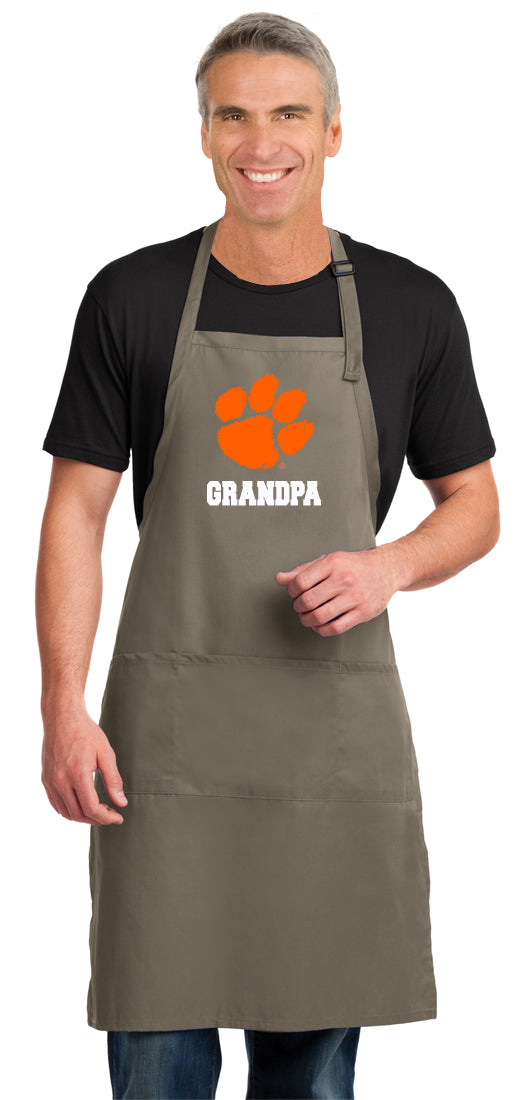 Clemson Large Apron Clemson Tigers Apron - Adjustable with Pockets