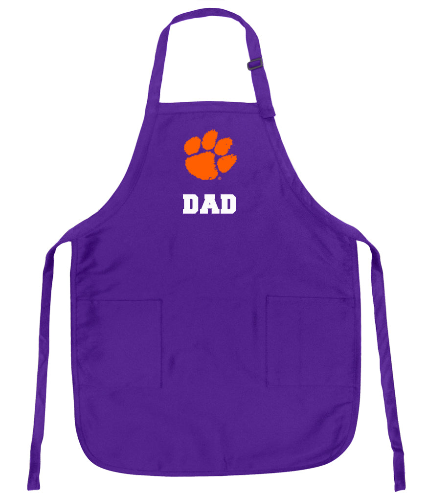 Clemson Apron Clemson Tigers Apron - Stain Resistant Fabric