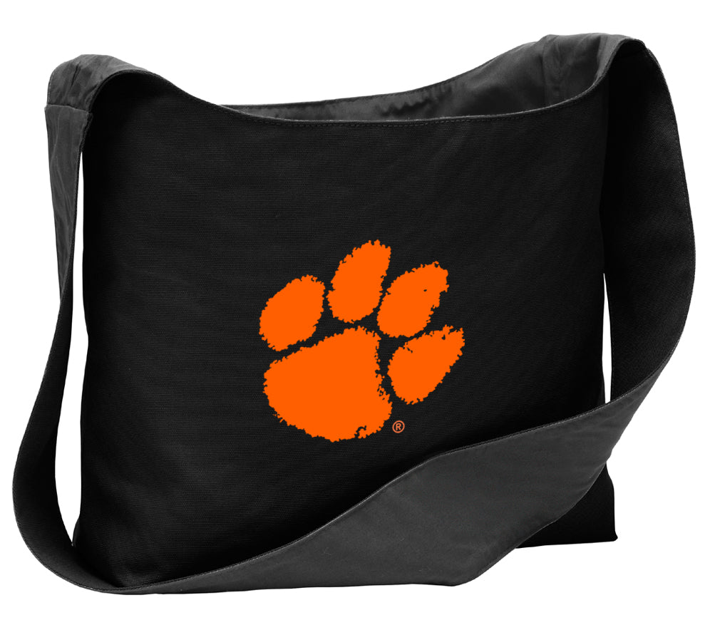 Clemson Cross Body Bag Clemson Tigers Shoulder Tote Bag - Sling Style