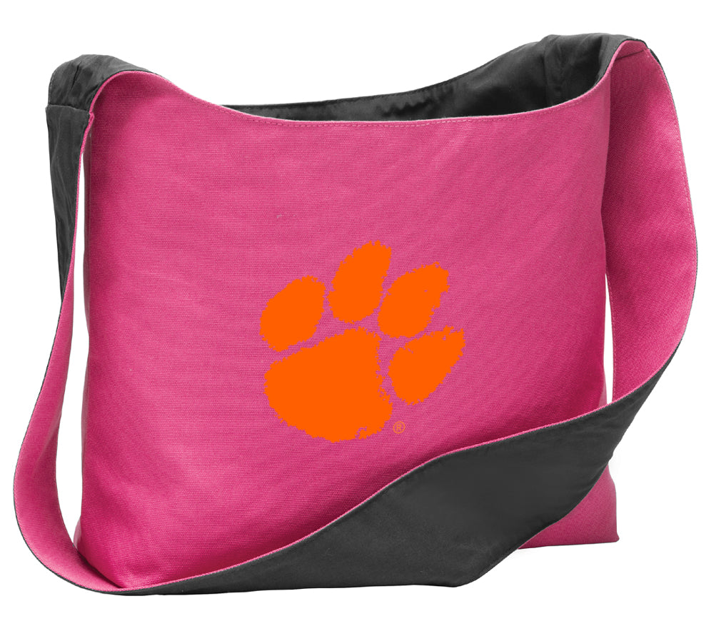 Clemson Cross Body Bag Clemson Tigers Shoulder Tote Bag - Sling Style