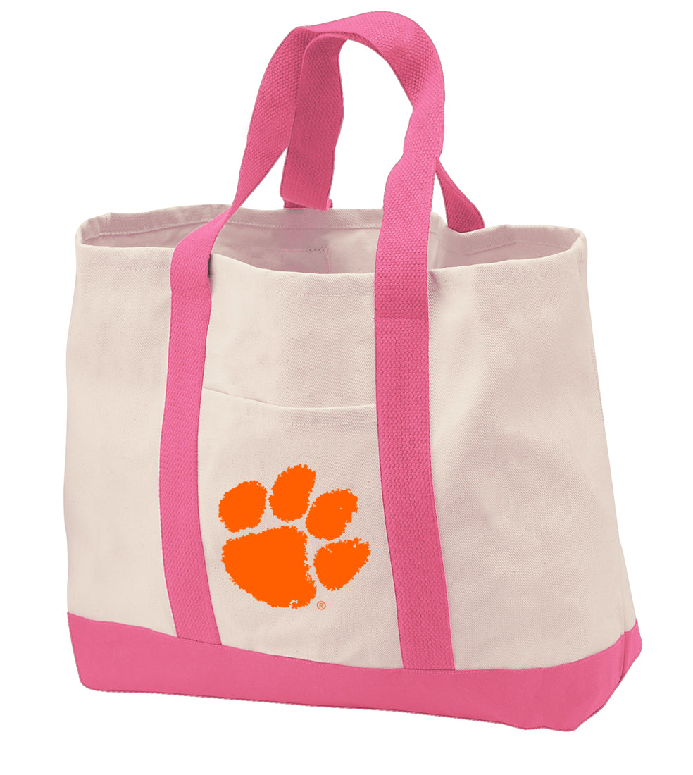 Clemson Canvas Tote Bag Clemson Tigers Classic Tote