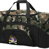 East Carolina Large Camo Duffel Bag ECU Pirates Suitcase or Sports Gear Bag