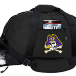 East Carolina Duffel Bag ECU Pirates Gym or Sports Bag with Shoe Pocket