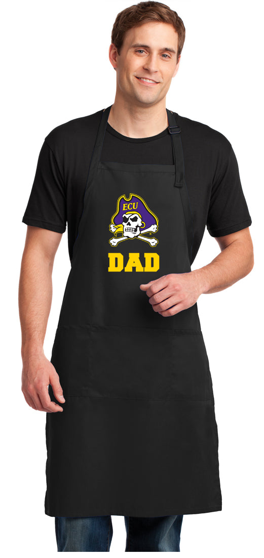 East Carolina Large Apron ECU Pirates Apron - Adjustable with Pockets