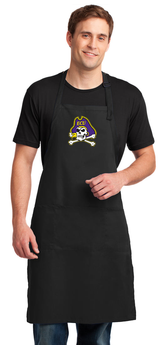 East Carolina Large Apron ECU Pirates Apron - Adjustable with Pockets