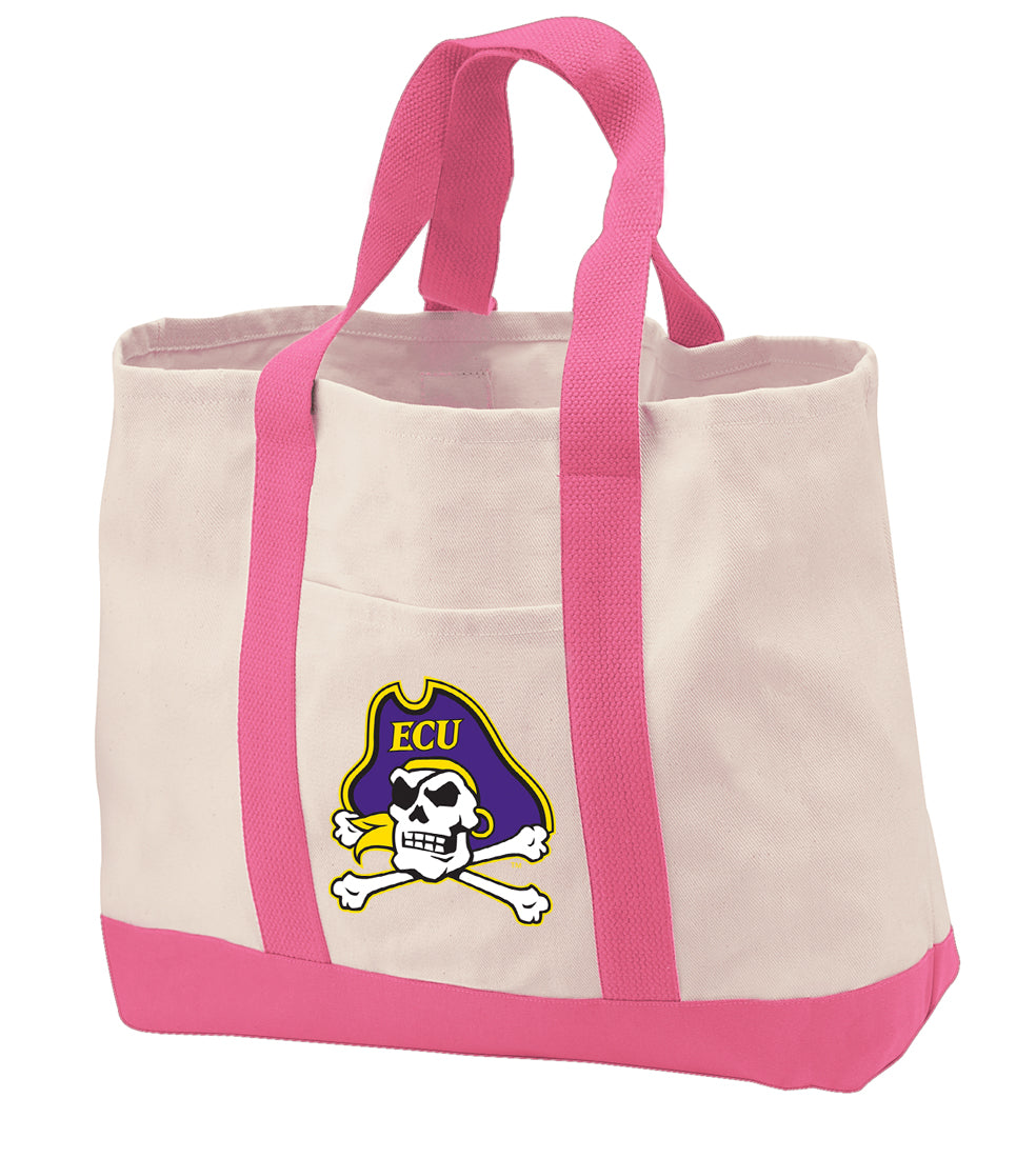 East Carolina Canvas Tote Bag ECU Pirates Classic Tote