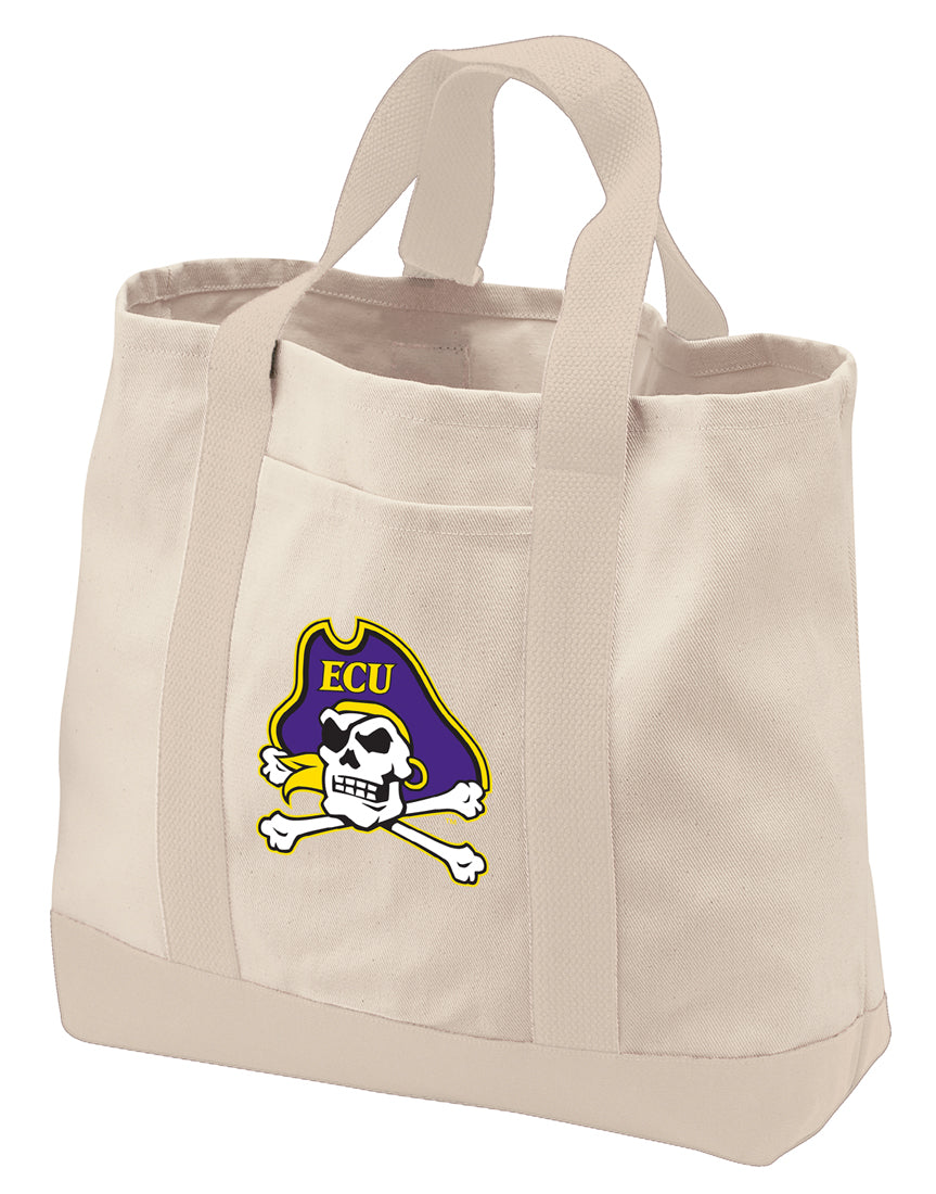 East Carolina Canvas Tote Bag ECU Pirates Classic Tote