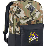 East Carolina Camo Backpack ECU Pirates Medium Classic Style Backpack