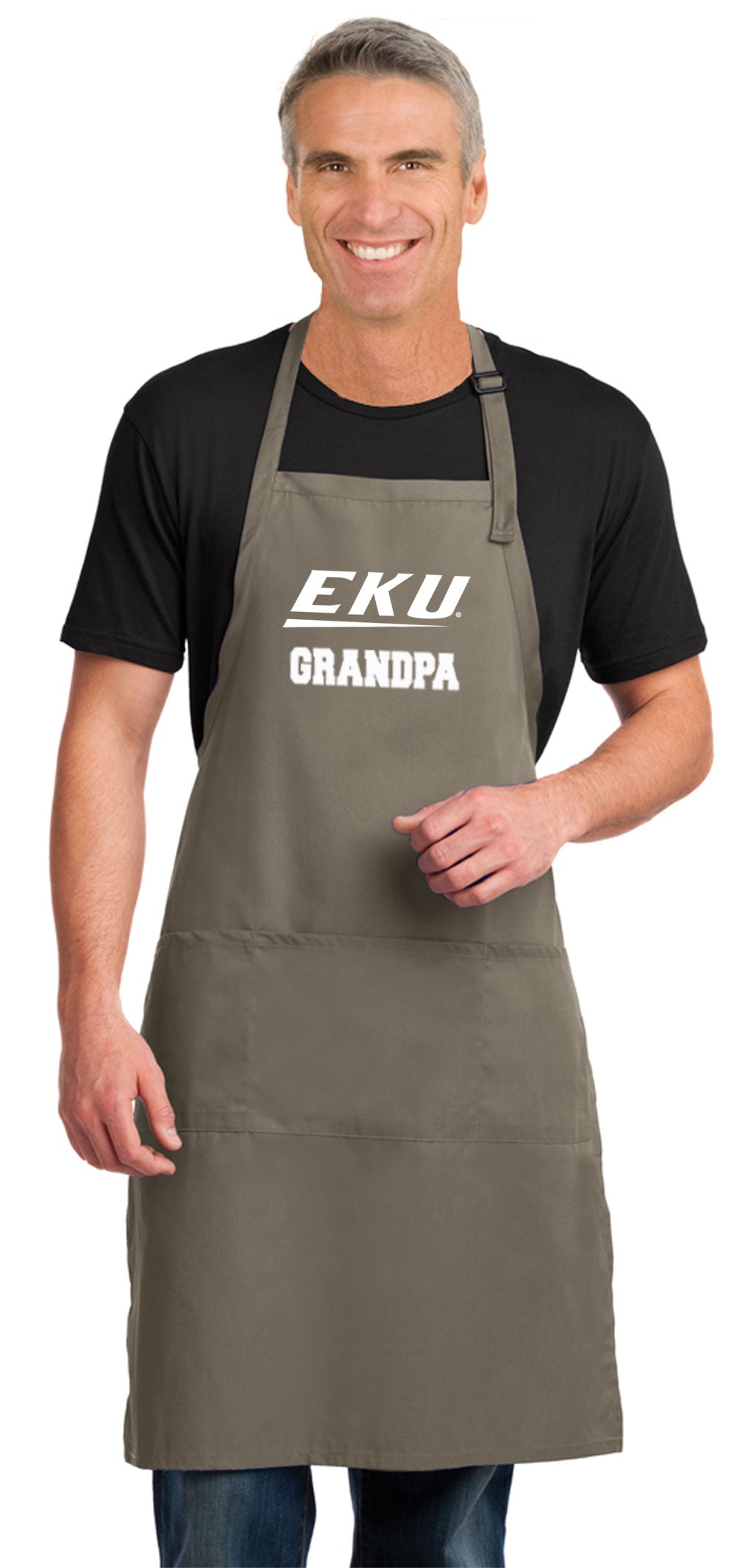 EKU Large Apron Eastern Kentucky Apron - Adjustable with Pockets