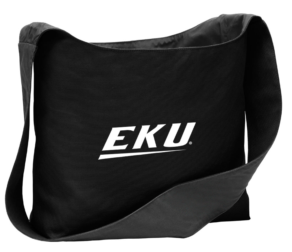 EKU Cross Body Bag Eastern Kentucky Shoulder Tote Bag - Sling Style