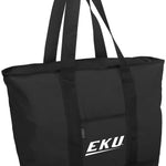 EKU Tote Bag Eastern Kentucky Large Zippered Tote