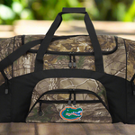 University of Florida Camo Large Duffel Bag Florida Gators Suitcase Travel Bag or Sports Gear Bag