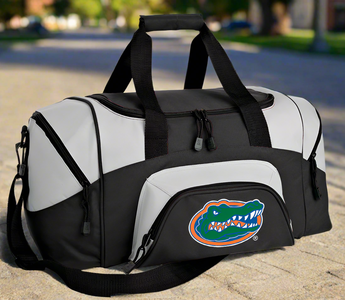 University of Florida Small Duffel Bag Florida Gators Carryon Suitcase or Gym Bag