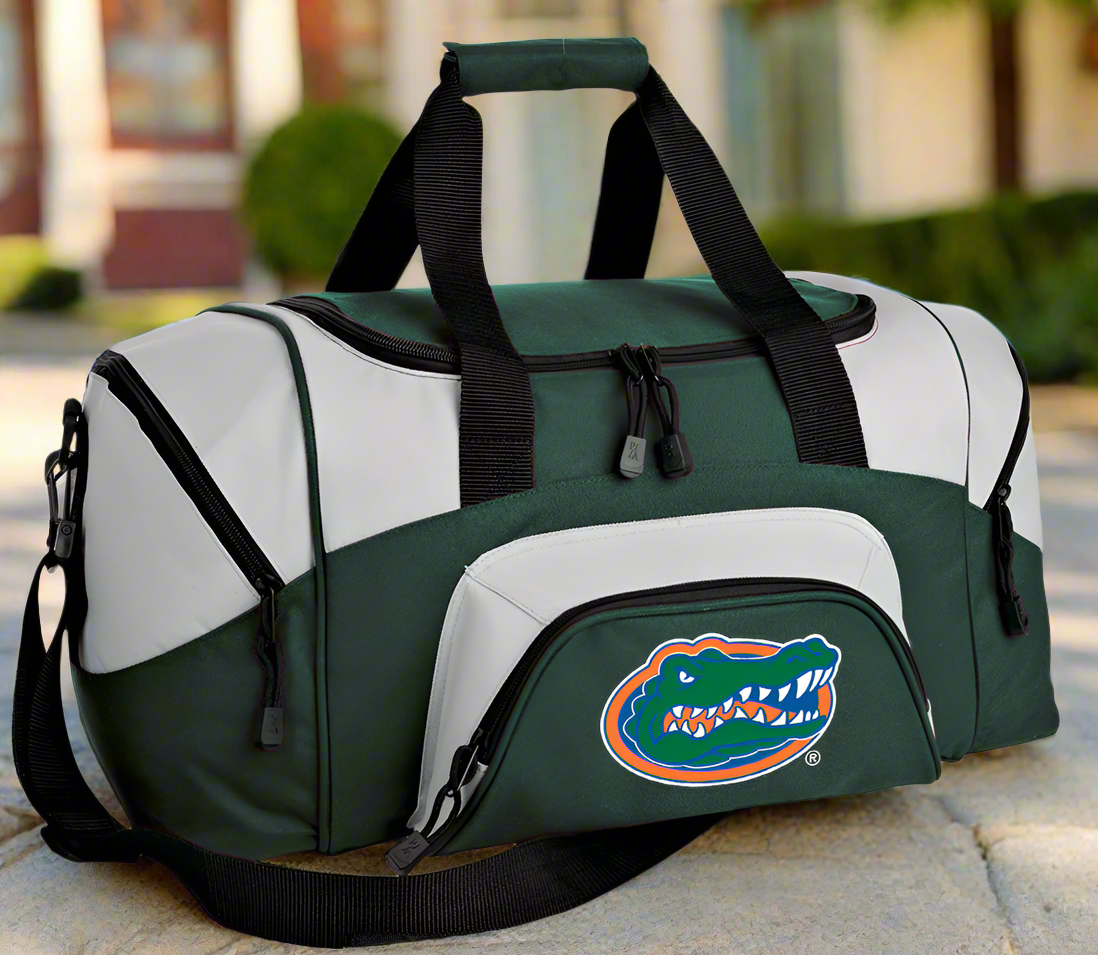 University of Florida Small Duffel Bag Florida Gators Carryon Suitcase or Gym Bag