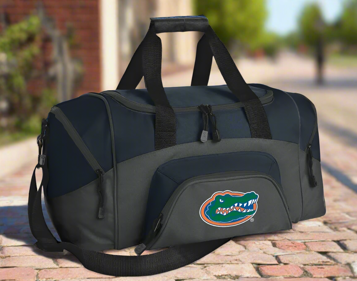 University of Florida Small Duffel Bag Florida Gators Carryon Suitcase or Gym Bag