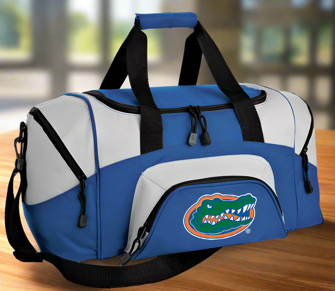 University of Florida Small Duffel Bag Florida Gators Carryon Suitcase or Gym Bag