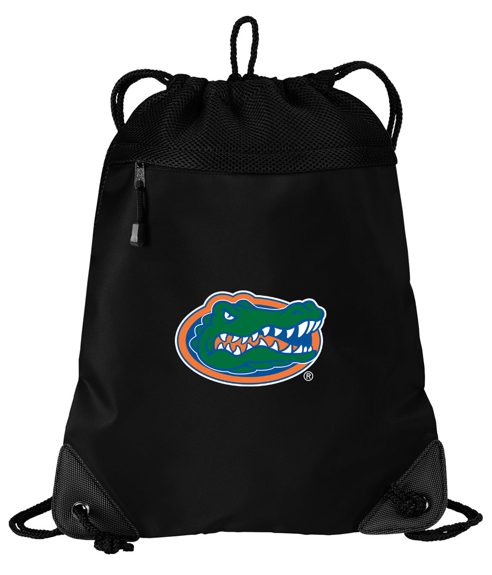 University of Florida Drawstring Backpack Florida Gators Cinch Pack - Mesh & Microfiber