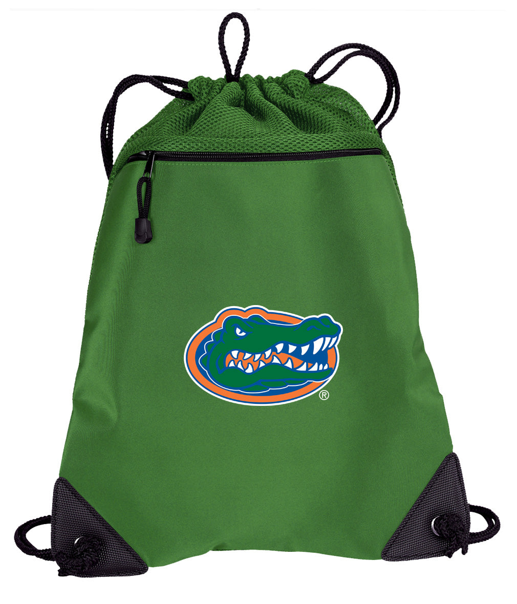 University of Florida Drawstring Backpack Florida Gators Cinch Pack - Mesh & Microfiber