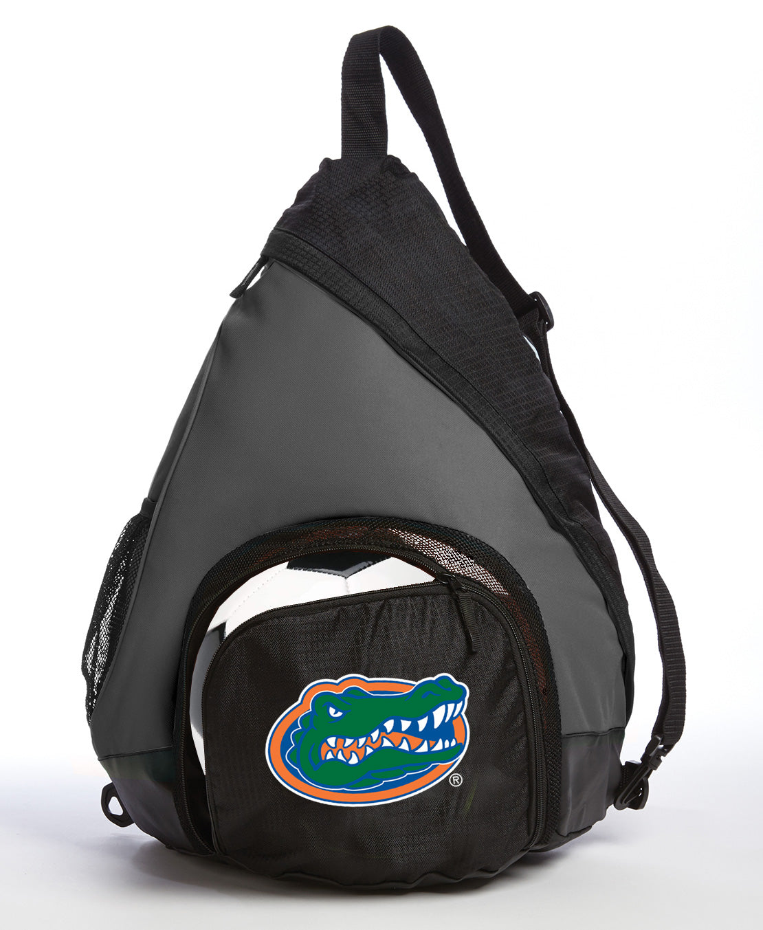 University of Florida Sling Backpack Florida Gators Bag with Soccer Ball or Volleyball Bag Sports Gear Compartment Practice Bag