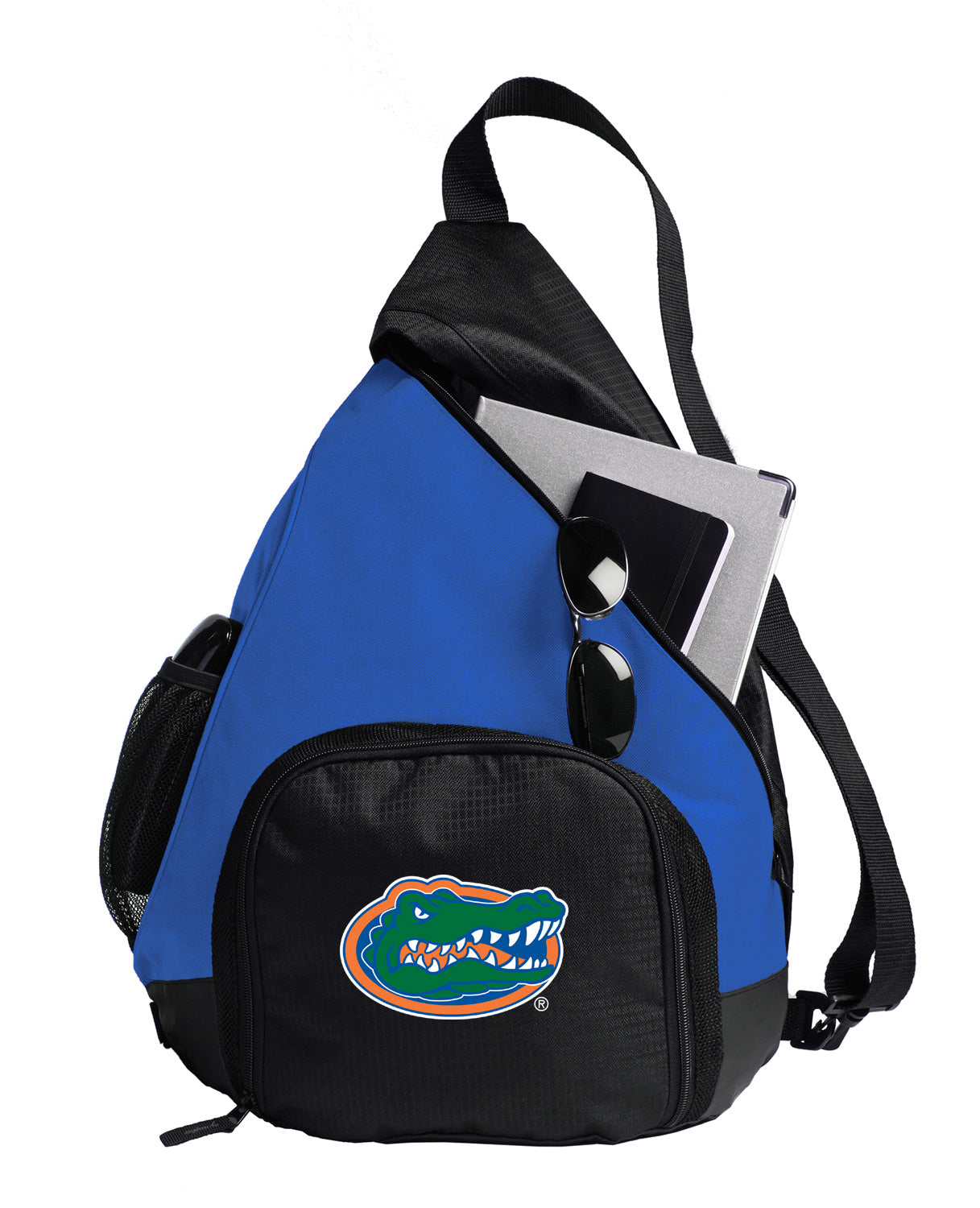 University of Florida Sling Backpack Florida Gators Bag with Soccer Ball or Volleyball Bag Sports Gear Compartment Practice Bag