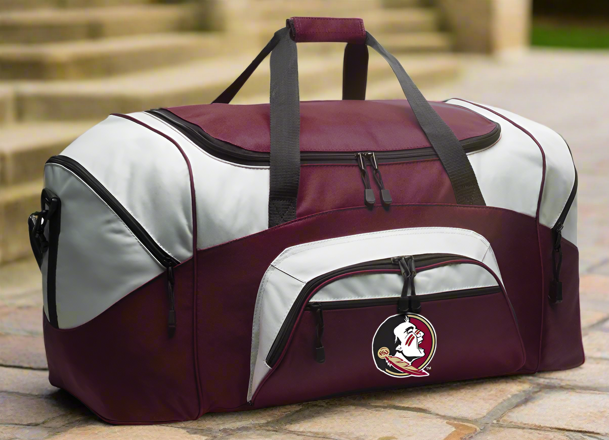 Large Florida State Duffel Bag FSU Suitcase Luggage Bag