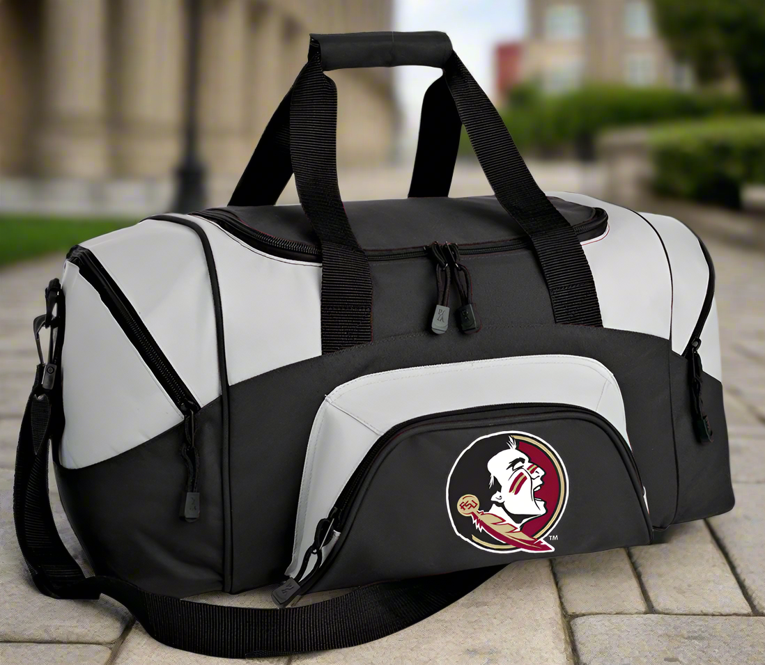 Small Florida State Duffel Carryon Bag FSU Carryon Suitcase or Gym Bag