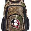 Florida State Camo Backpack FSU Laptop Computer Backpack