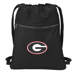 University of Georgia Canvas Drawstring Backpack