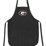 University of Georgia Apron UGA Bulldogs Apron - Stain Resistant Fabric