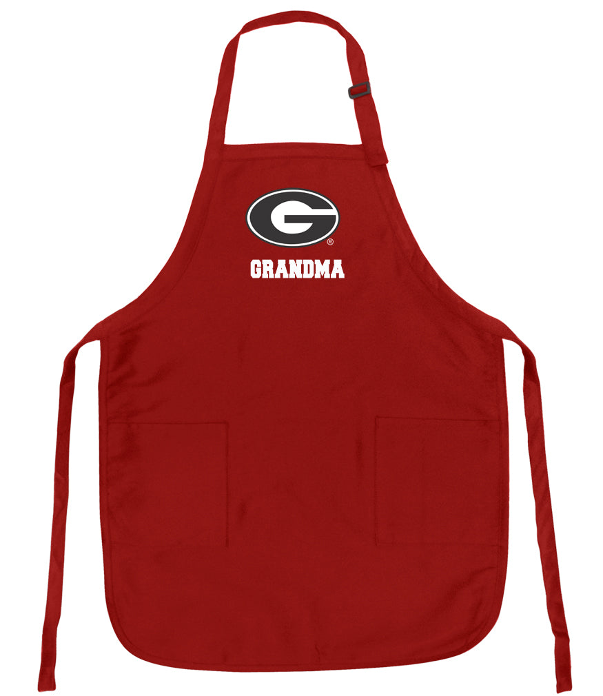 Georgia Bulldogs Grandma Aprons