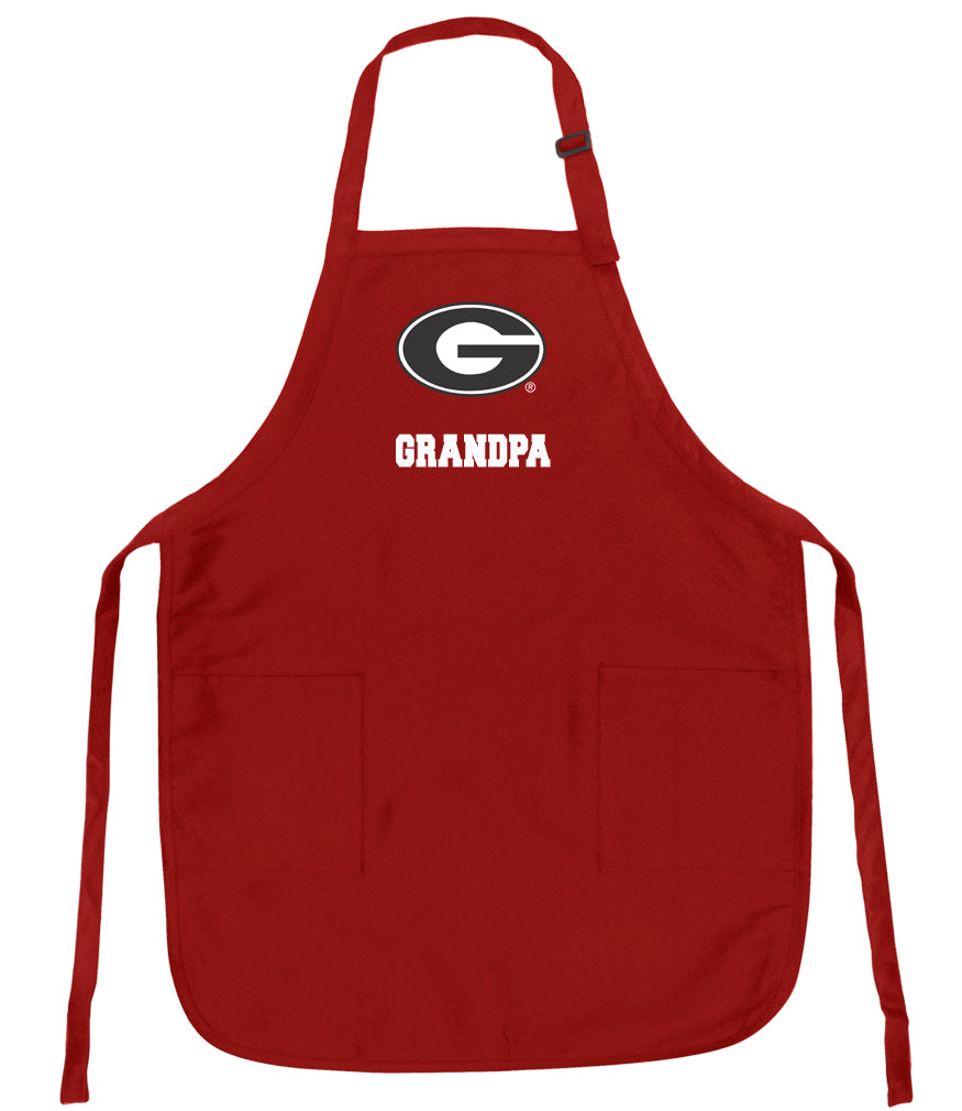 Georgia Bulldogs Grandpa Aprons