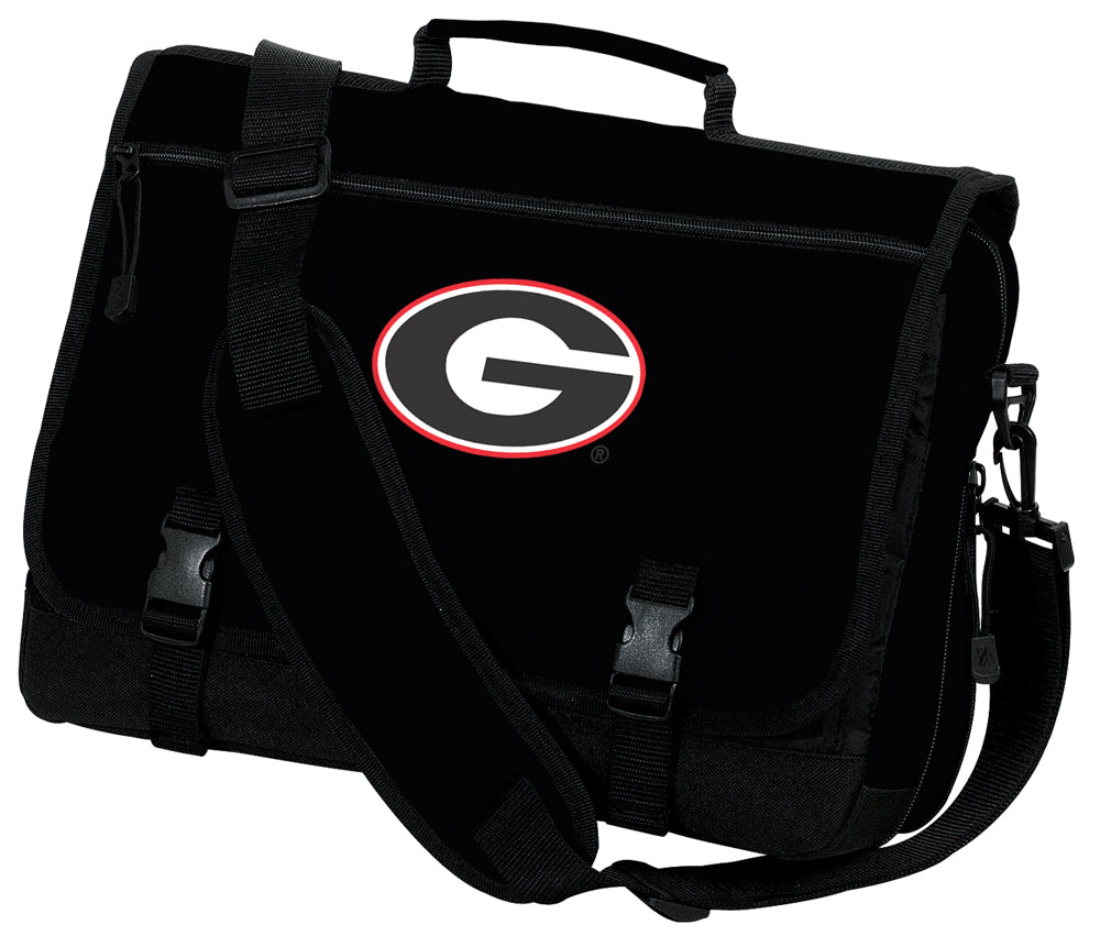 University of Georgia Messenger Bag UGA Bulldogs Classic Laptop Bag