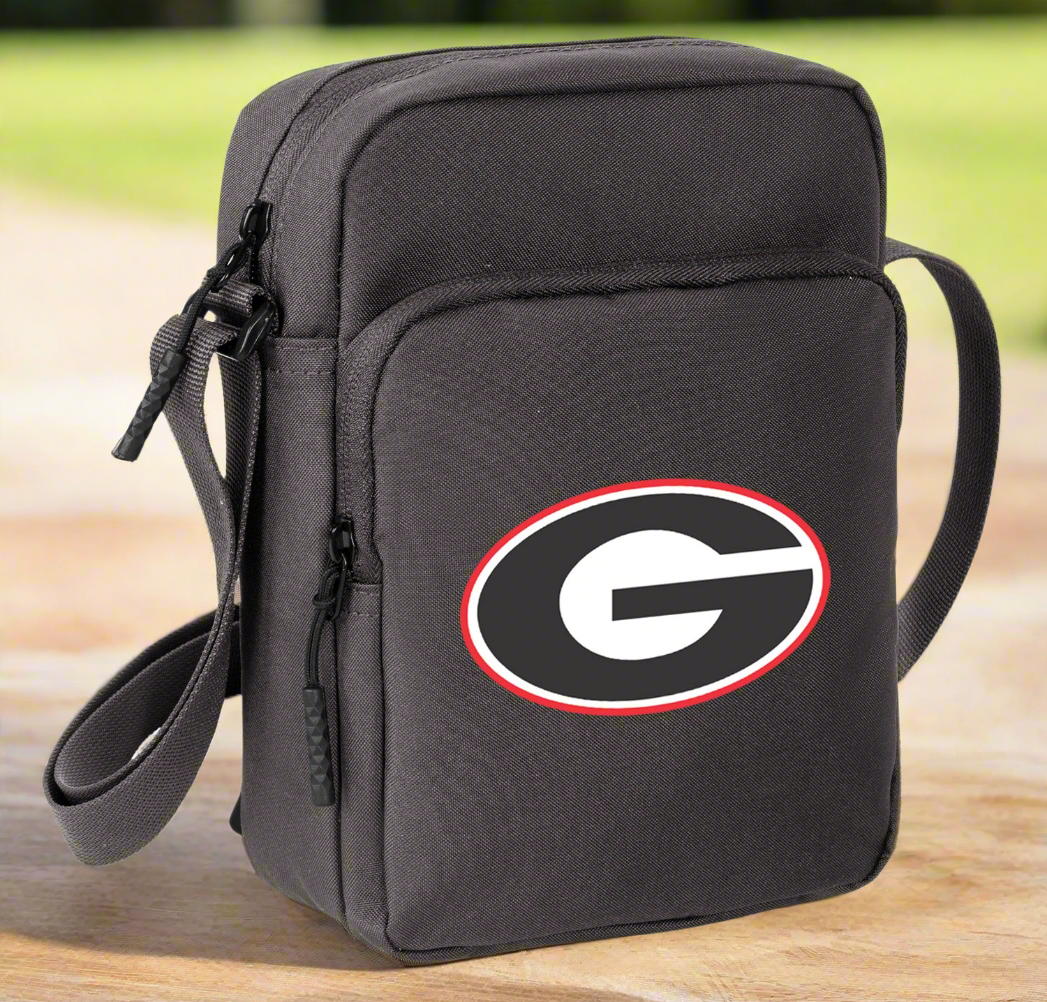 University of Georgia across body Travel Bag