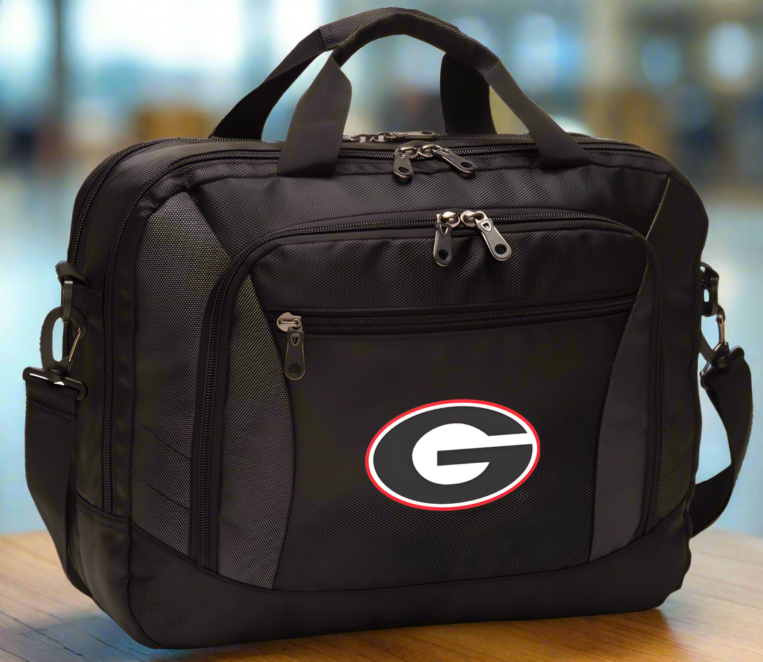 University of Georgia Laptop Computer Bag UGA Bulldogs Messenger Bag Briefcase