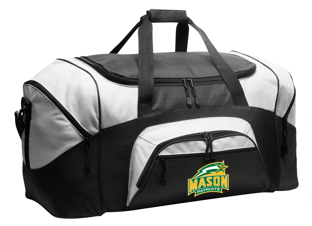 George Mason University Large Duffel Bag GMU Patriots Suitcase Luggage Bag