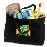 George Mason University Large Tote Bag GMU Patriots Jumbo Tote for Beach Pool or Travel