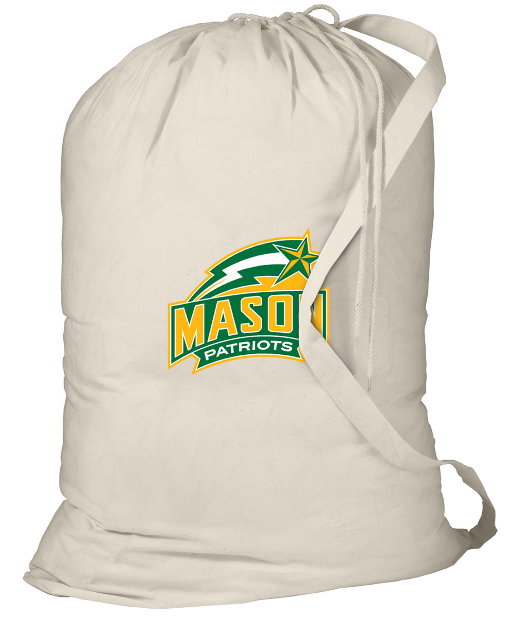 George Mason University Laundry Bag GMU Patriots Clothes Bag