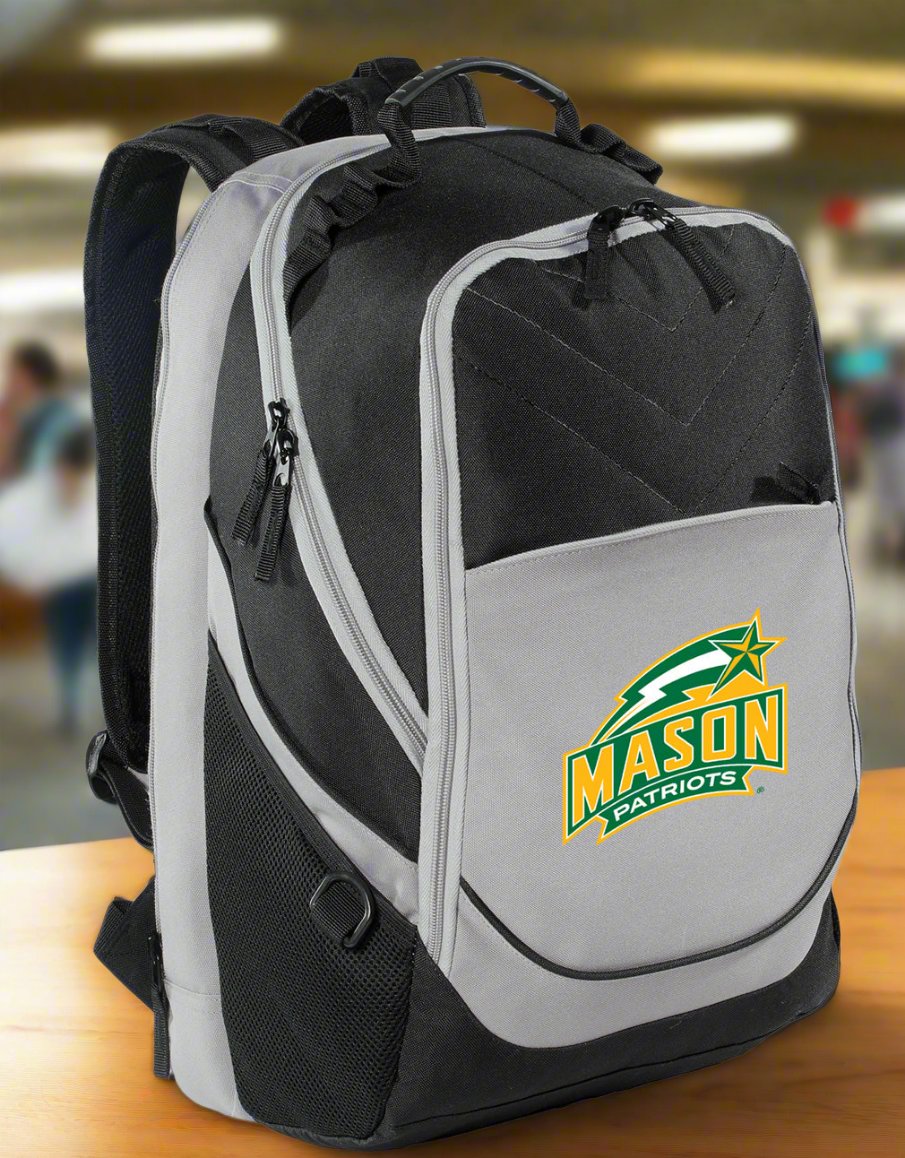 George Mason University Backpack GMU Patriots Laptop Computer Backpack