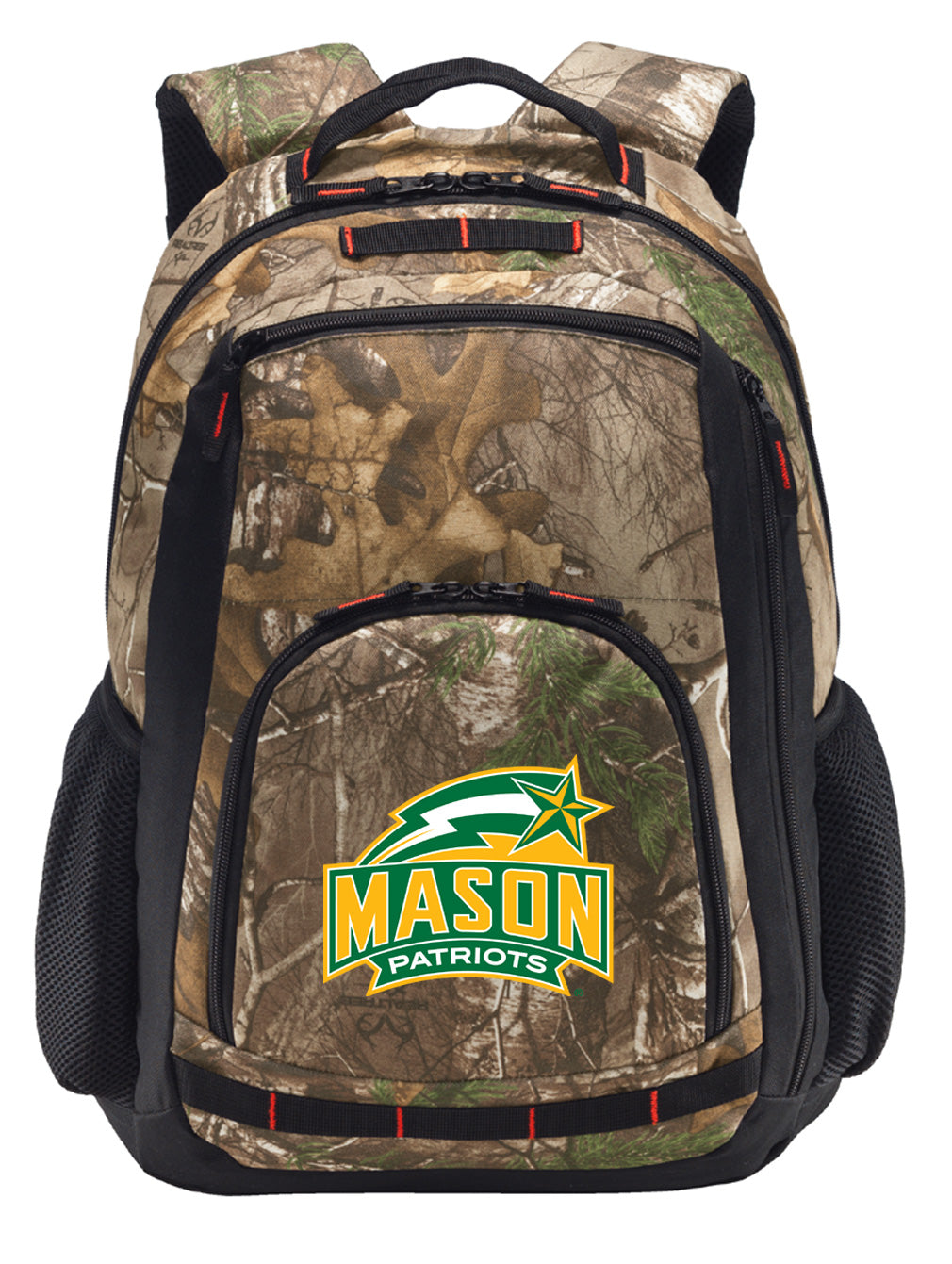 George Mason University Camo Backpack GMU Patriots Laptop Computer Backpack