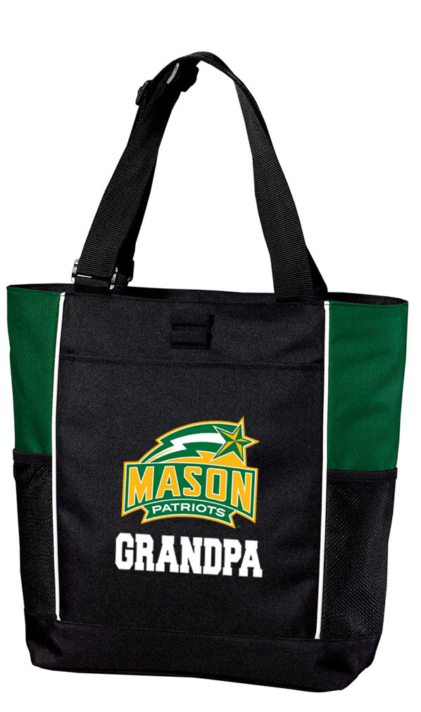George Mason University Tote Bag GMU Patriots Carryall Tote