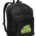 George Mason University Backpack GMU Patriots Medium Classic Style Backpack