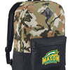 George Mason University Camo Backpack GMU Patriots Medium Classic Style Backpack