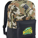 George Mason University Camo Backpack GMU Patriots Medium Classic Style Backpack