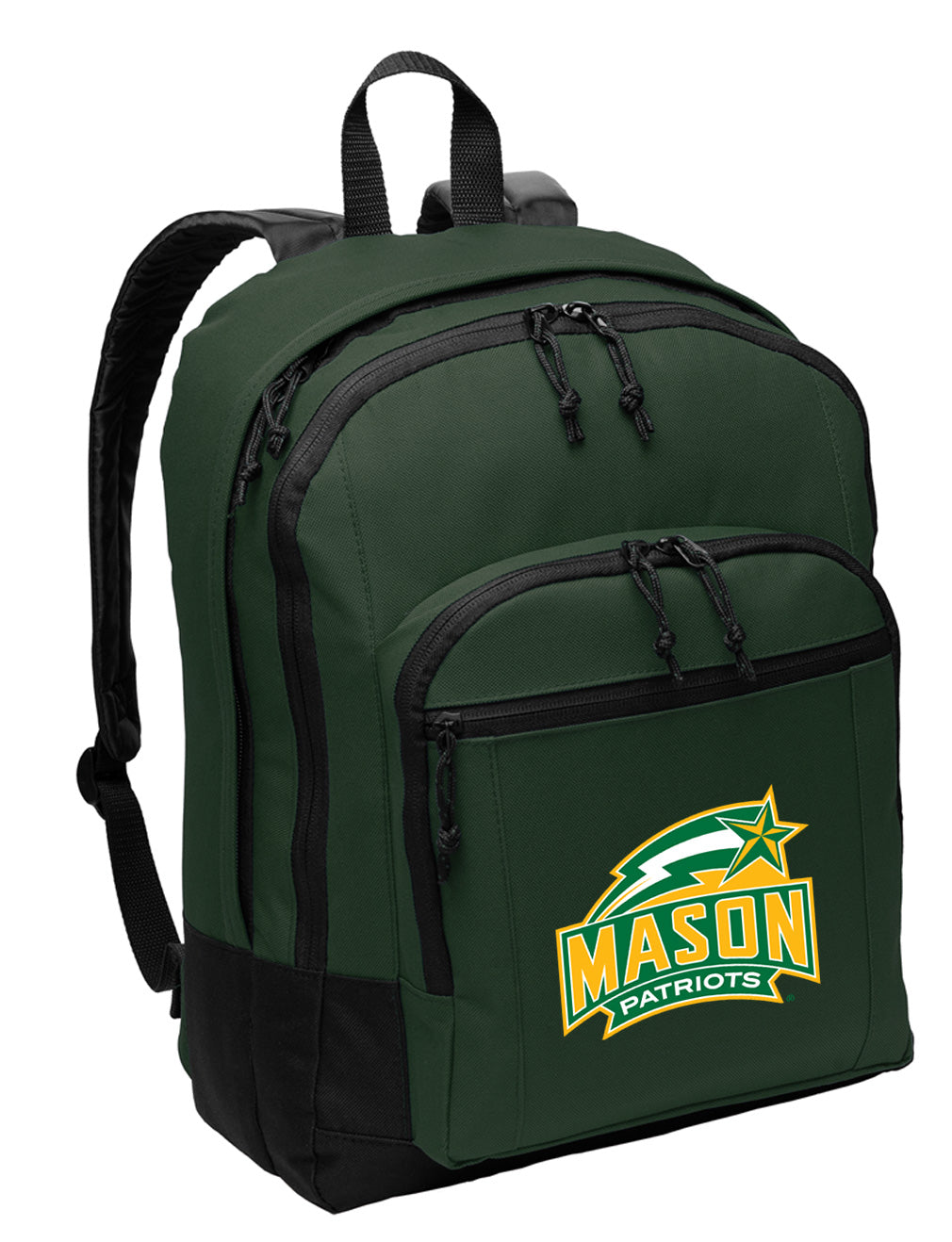 George Mason University Backpack GMU Patriots Medium Classic Style Backpack