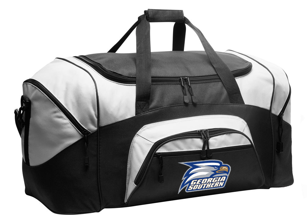 Georgia Southern Large Duffel Bag GS Eagles Suitcase Luggage Bag