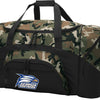 Georgia Southern Large Camo Duffel Bag GS Eagles Suitcase or Sports Gear Bag