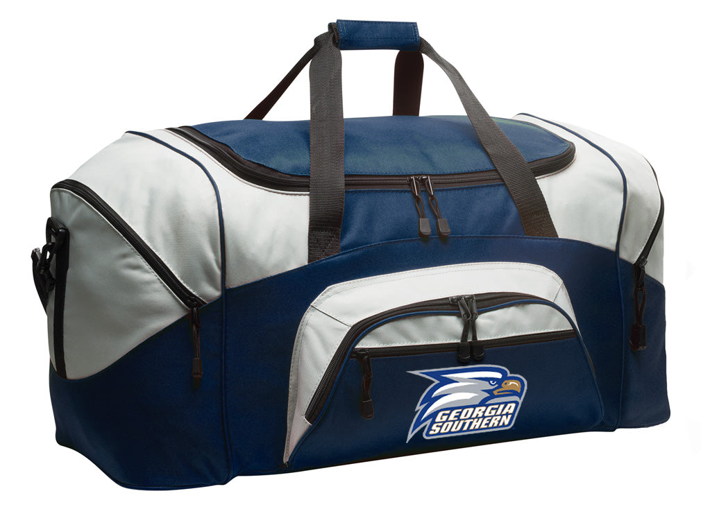 Georgia Southern Large Duffel Bag GS Eagles Suitcase Luggage Bag ...