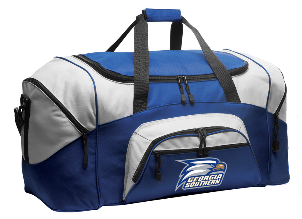 Georgia Southern Large Duffel Bag GS Eagles Suitcase Luggage Bag