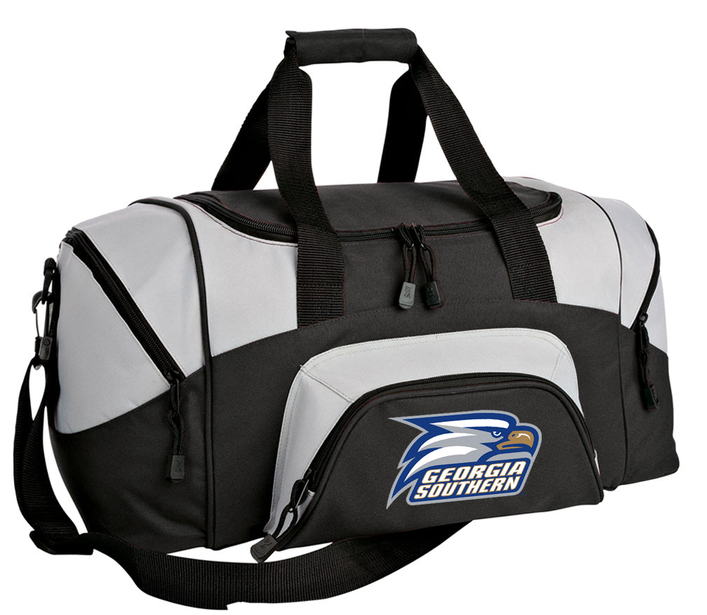 Georgia Southern Small Duffel Bag GS Eagles Carryon Suitcase or Gym Bag