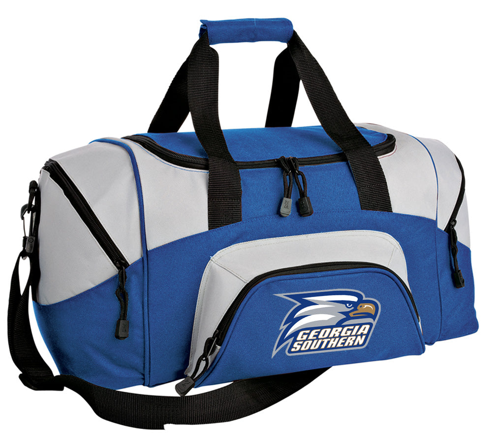 Georgia Southern Small Duffel Bag GS Eagles Carryon Suitcase or Gym Bag